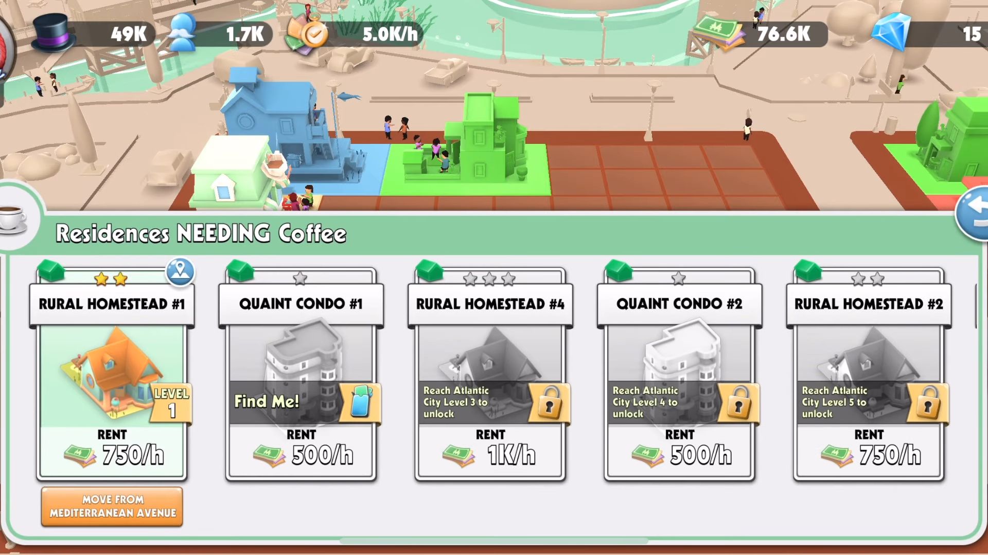 MONOPOLY Tycoon screenshot 1