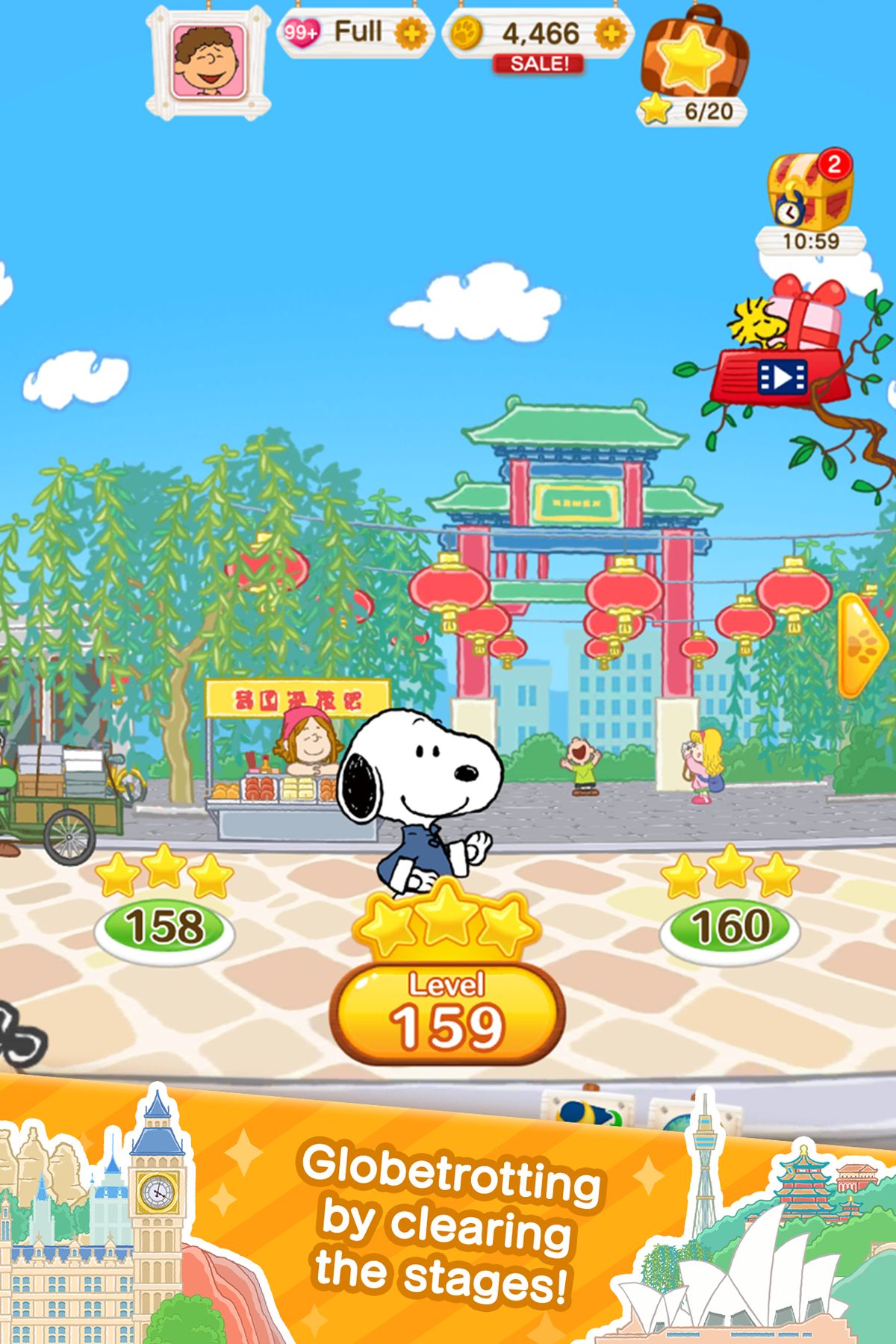 SNOOPY Puzzle Journey screenshot 1