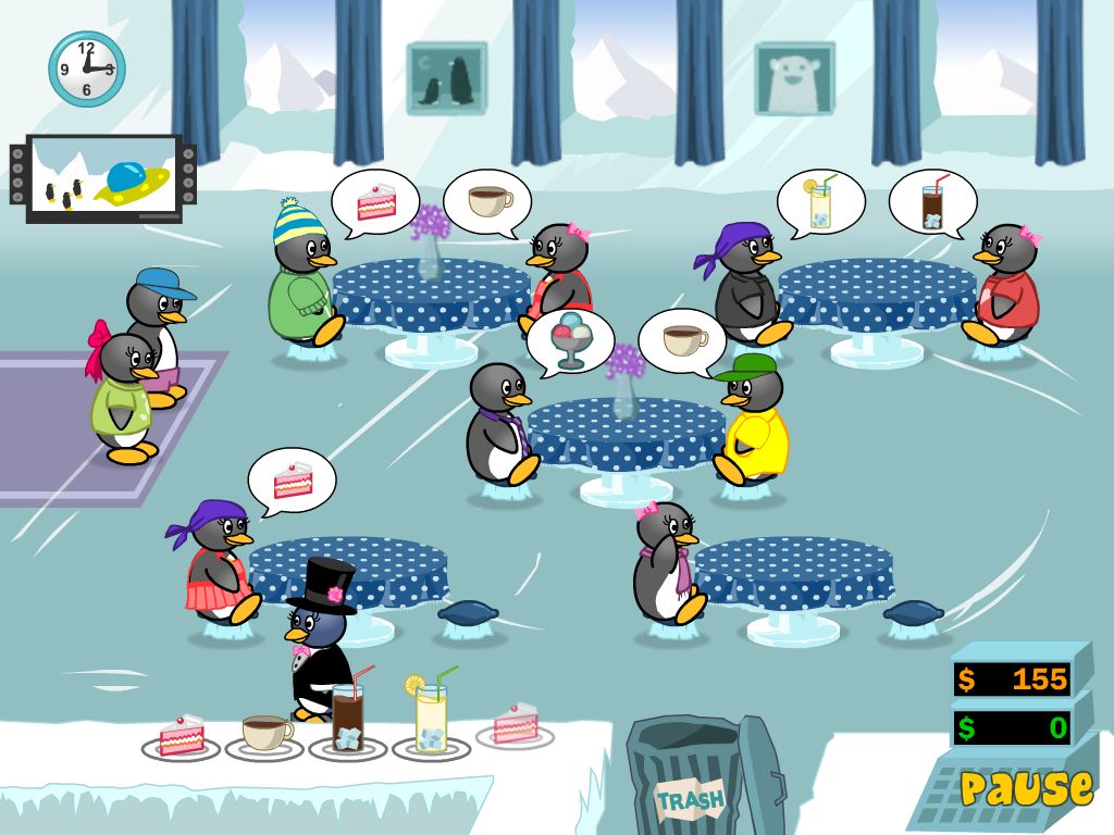 Penguin Diner 2: My Restaurant capture d'écran 1