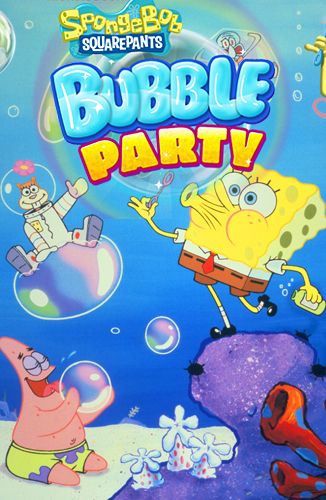 logo Sponge Bob: Bubble party