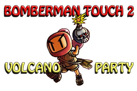logo Toque de Bomberman: Festa vulcânica