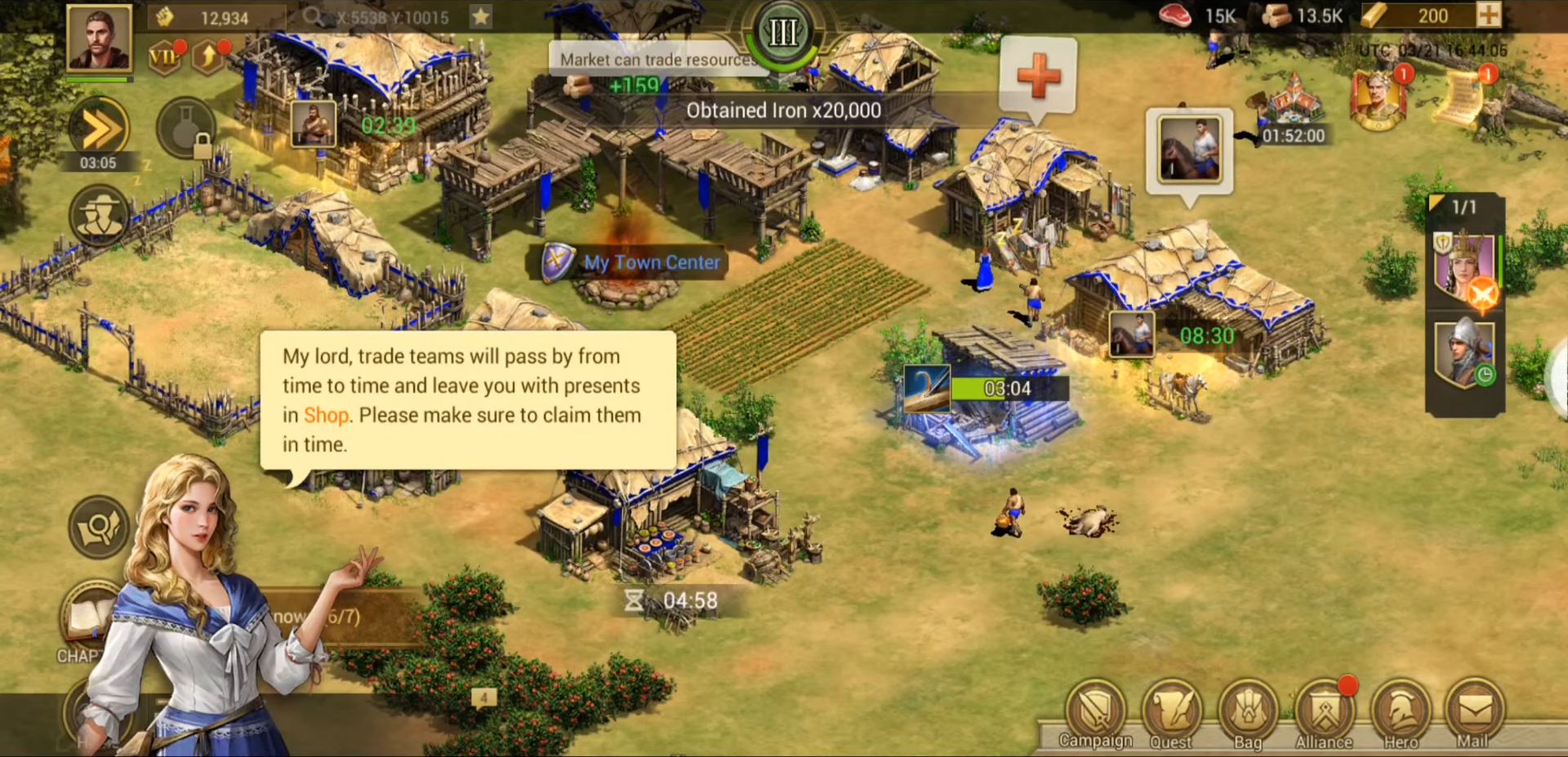 Game of Empires:Warring Realms capture d'écran 1