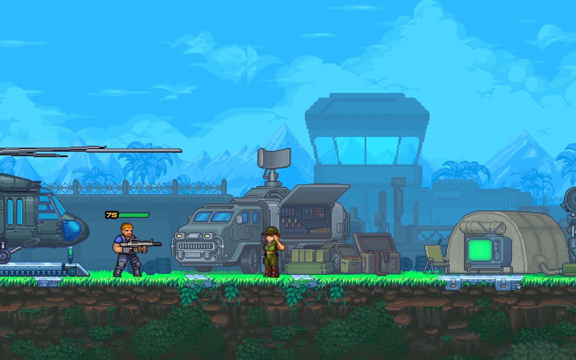Gun Force: Action Shooting screenshot 1