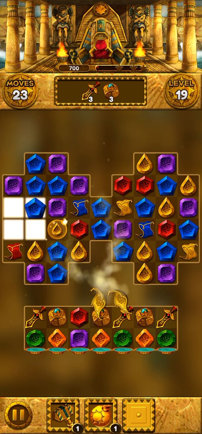 Jewel Queen: Puzzle & Magic screenshot 1