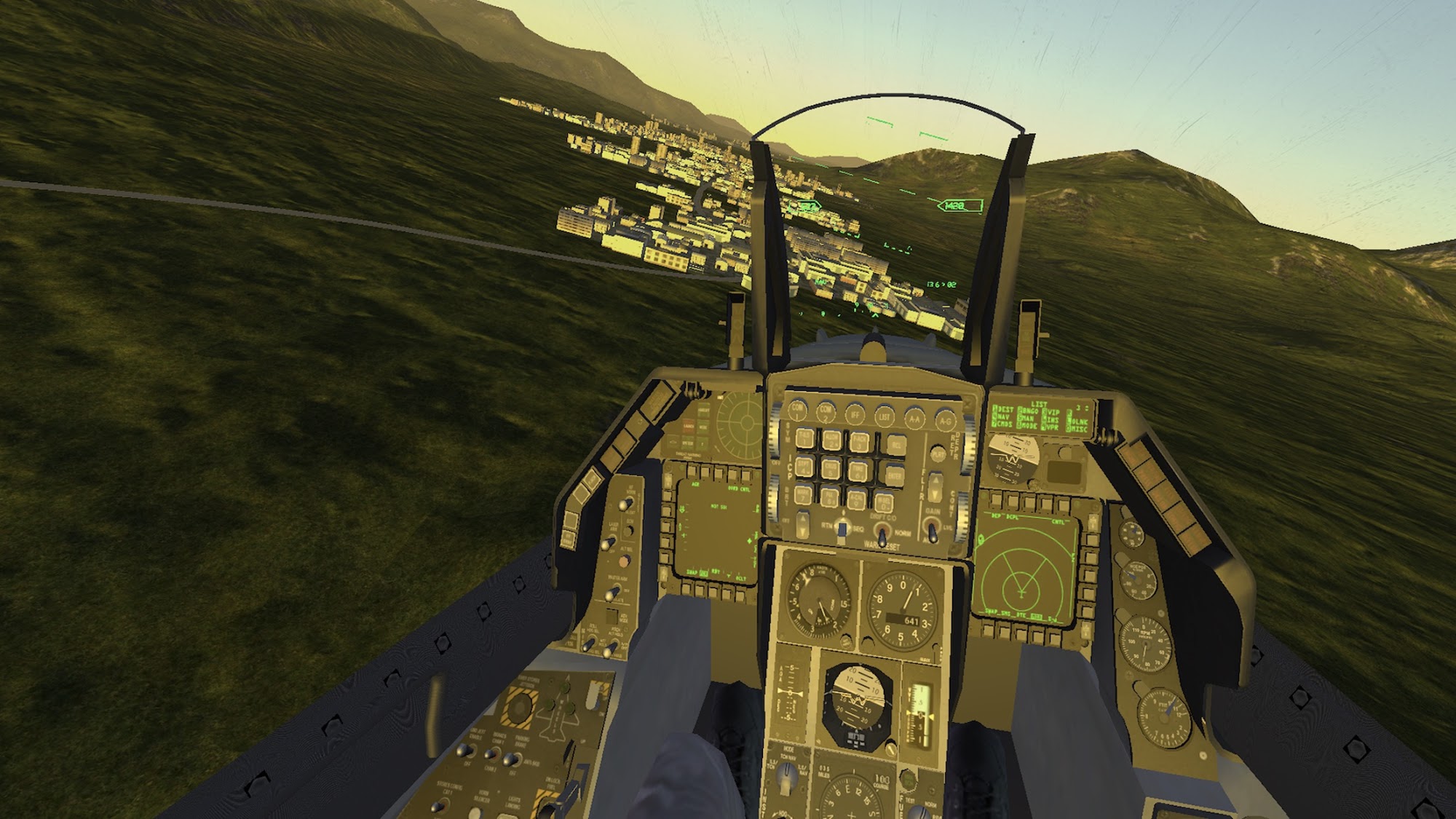 Armed Air Forces - Jet Fighter Flight Simulator スクリーンショット1