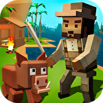 Иконка Pixel island survival 3D