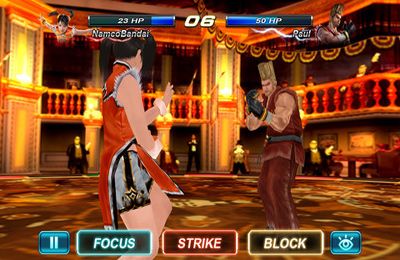 Tekken Torneio de cartão para iPhone grátis