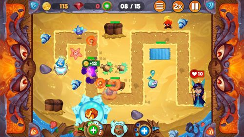 Defesa de Tiki para iPhone grátis