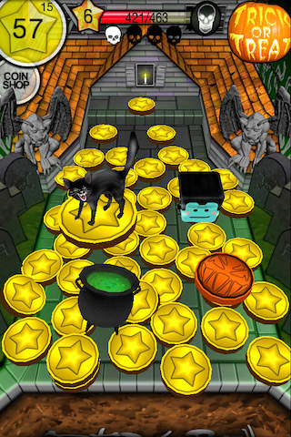 Coin dozer: Halloween