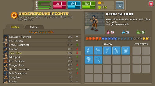 Punch club для Android