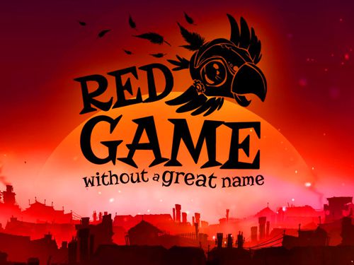 logo Jogo vermelho sem um grande nome