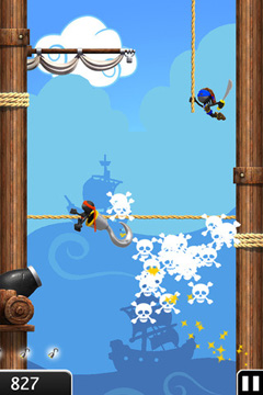 Saut de Ninja Deluxe pour iPhone gratuitement