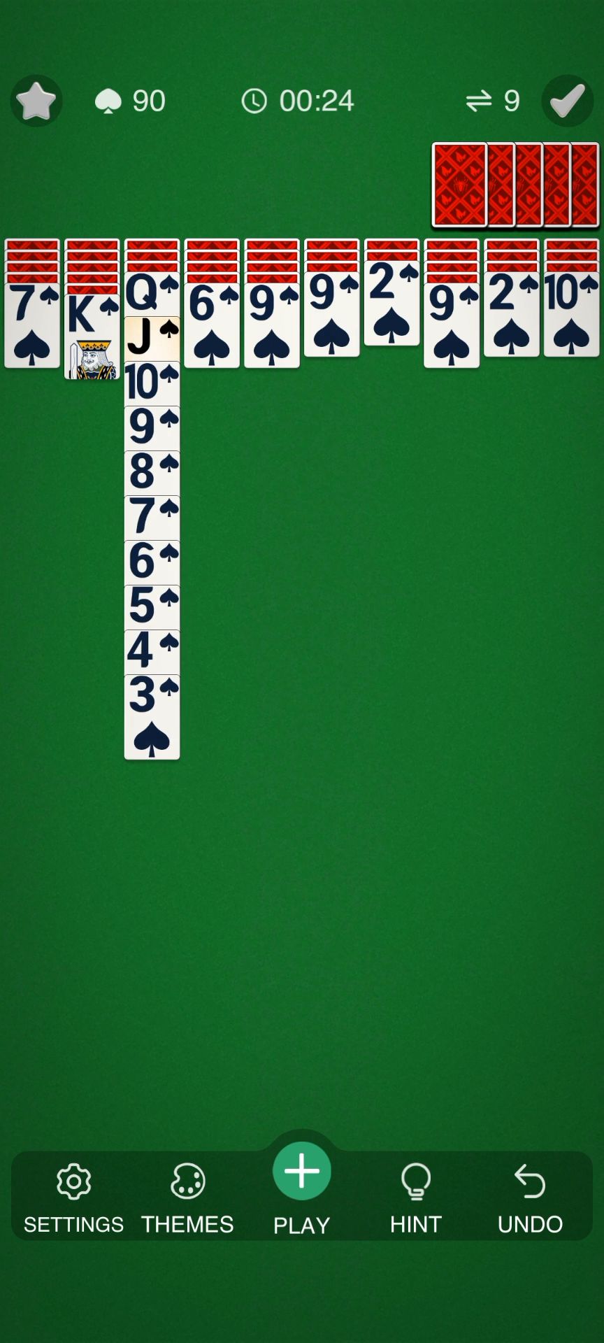 Spider Solitaire Classic pour Android