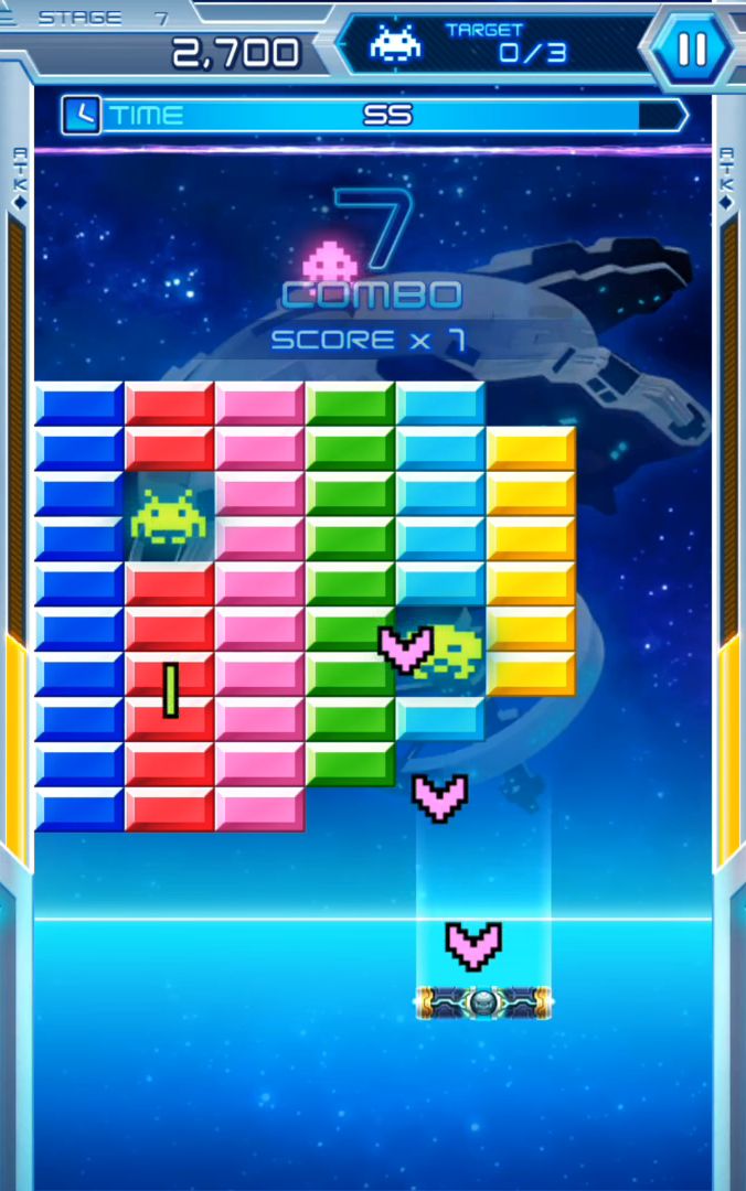 Arkanoid vs Space Invaders captura de pantalla 1