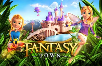 logo Fantasy Town — Enter a Magic Village!