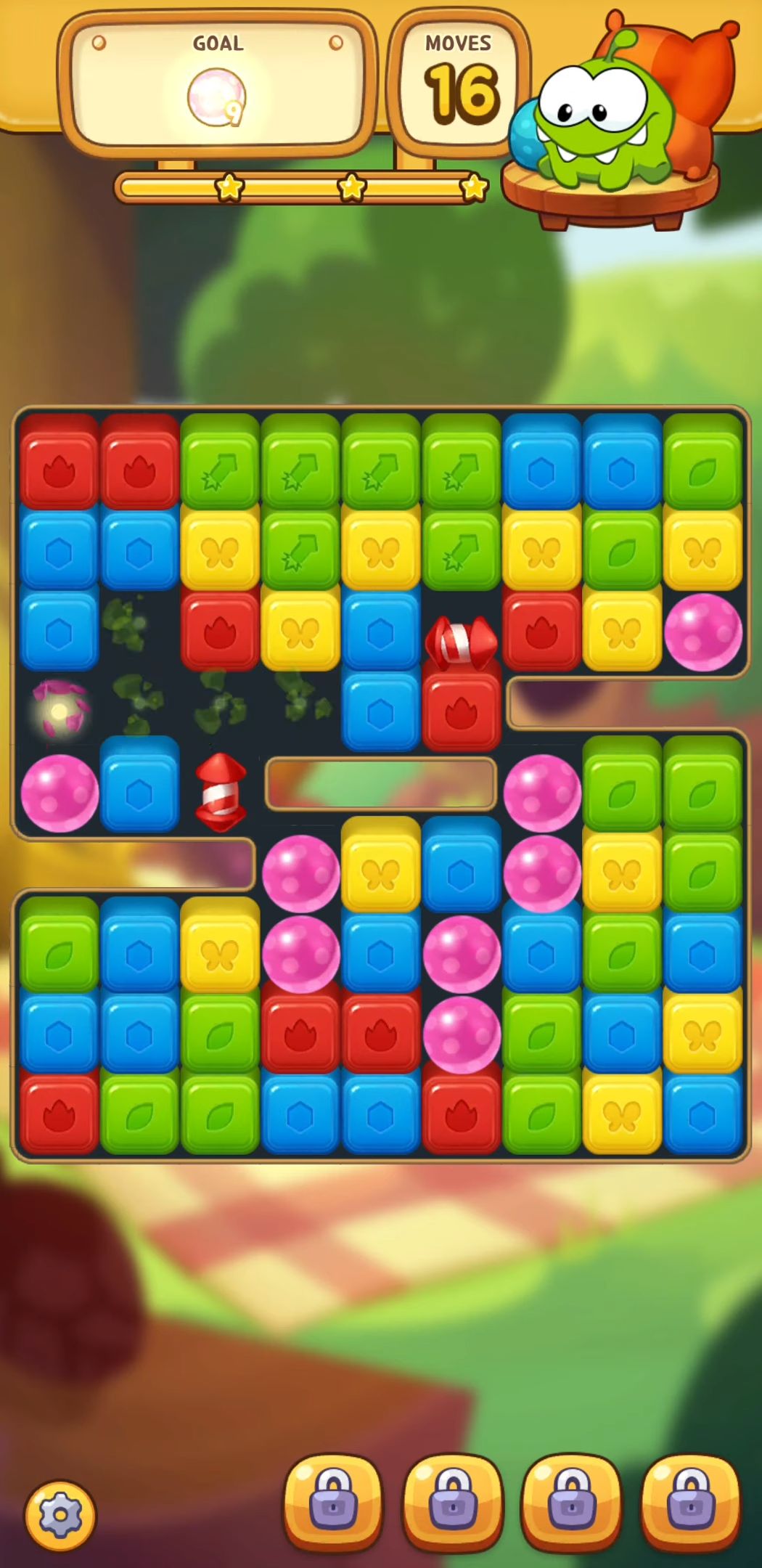 Om Nom: Om Nom Blast screenshot 1