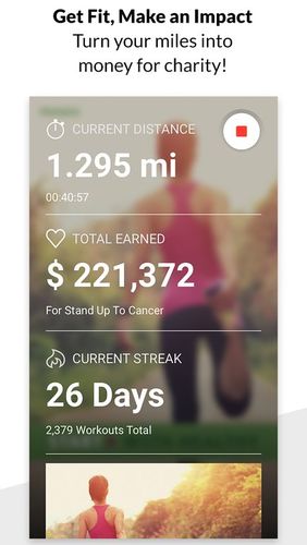 Completely clean version Charity Miles: Walking & running distance tracker without mods