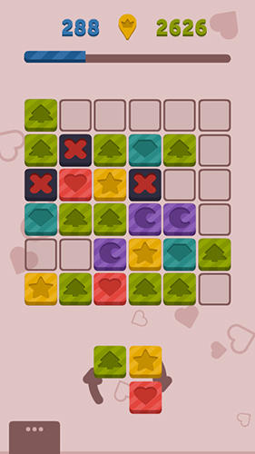 Screenshot Placid place: Color tiles