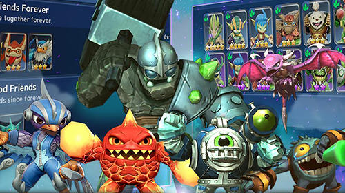 Skylanders: Ring of heroes captura de pantalla 1