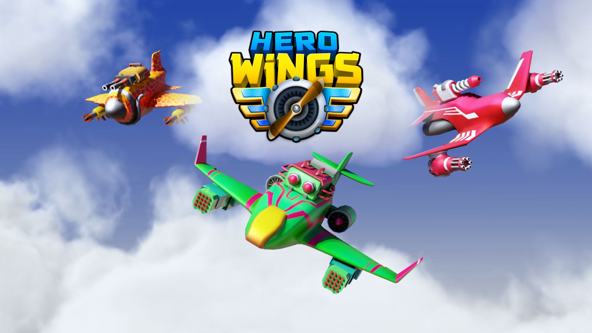 Hero Wings captura de pantalla 1