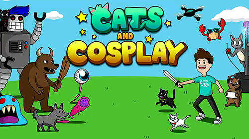 Cats and cosplay: Epic tower defense fighting game скриншот 1