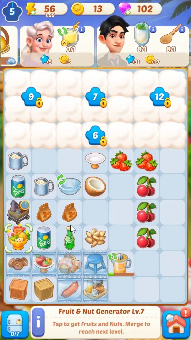 Merge Cooking:Theme Restaurant для Android