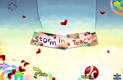 logo Tempestade em copo d'água