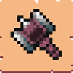 Pixel blacksmith icon