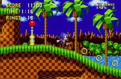 Sonic le Hérisson pour iPhone gratuitement