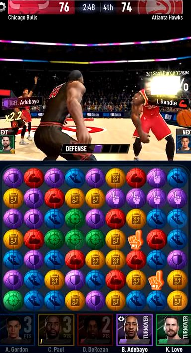 NBA Ball Stars: Play with your Favorite NBA Stars für Android