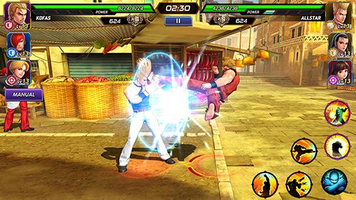 日本語のThe king of fighters: Allstar 