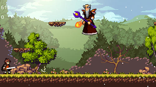 Apple knight: Action platformer captura de pantalla 1