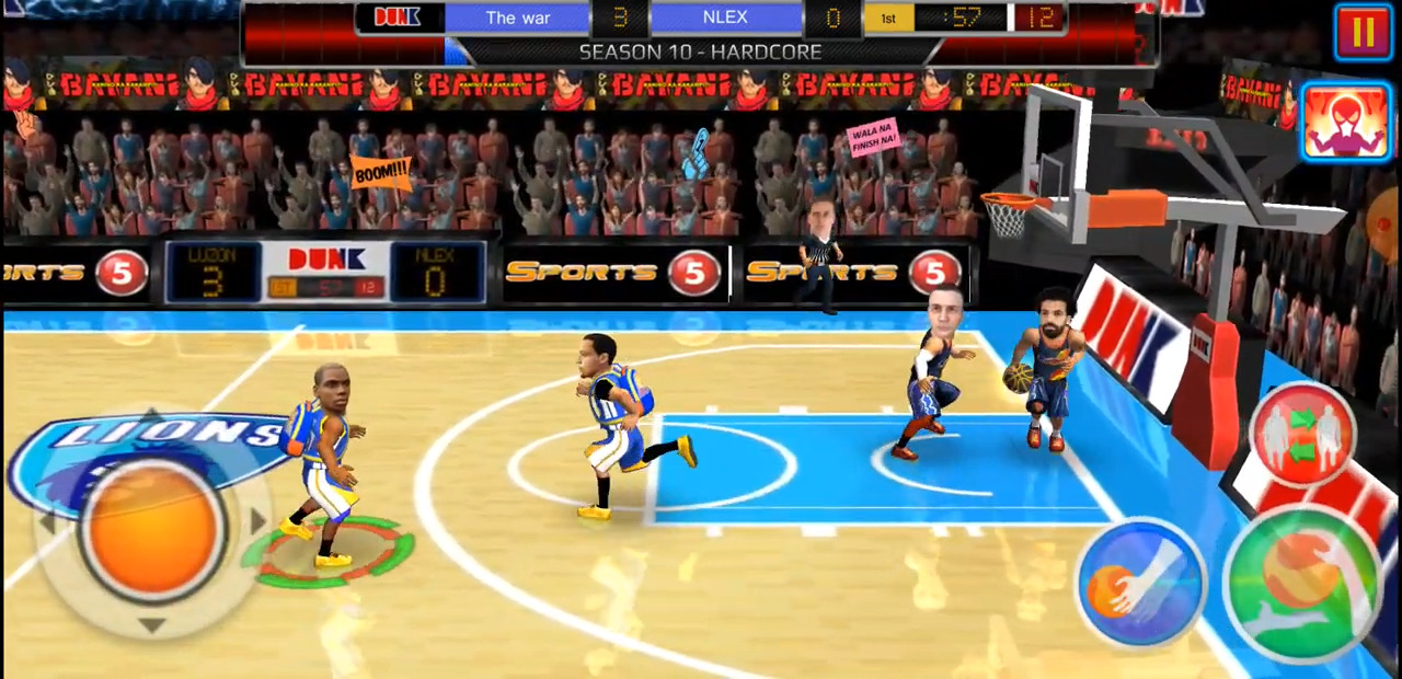 2 VS 2 Basketball Sports screenshot 1