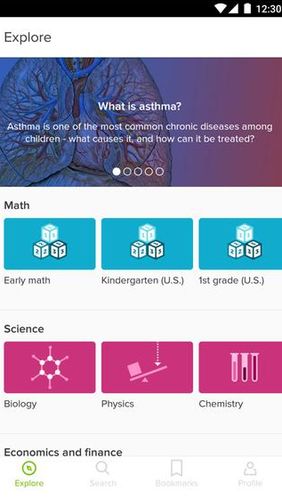 Completely clean version Khan academy without mods