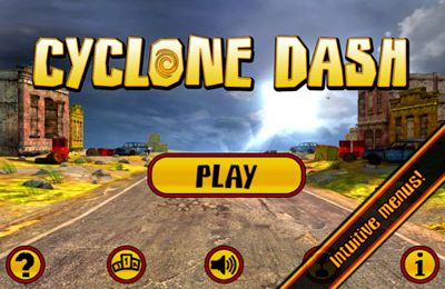 logo O ciclone devastador
