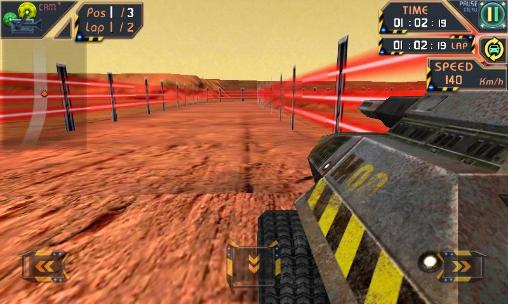 Alien cars: 3D future racing скриншот 1