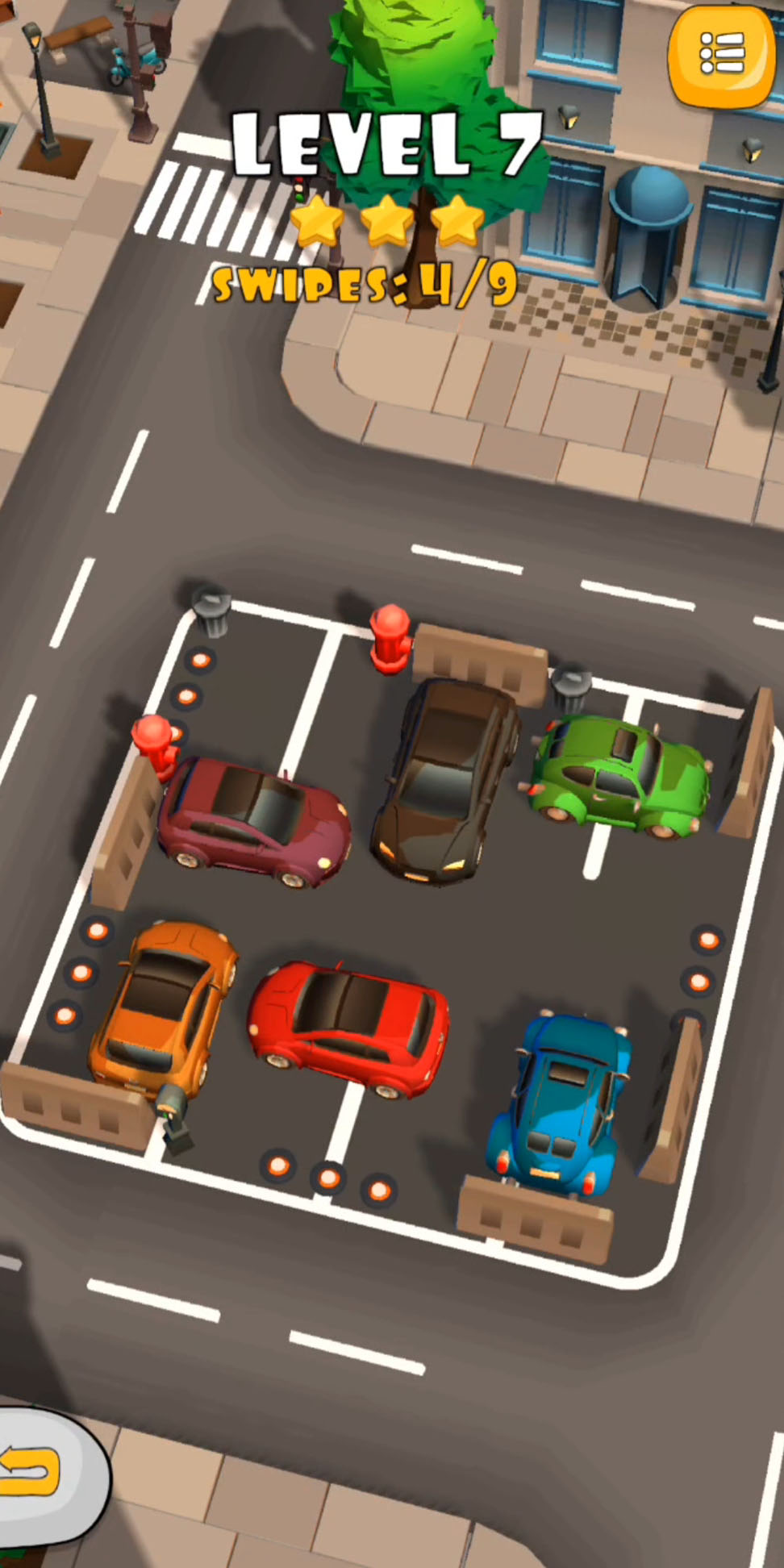 Parking Swipe - 3D Cars Puzzle Jam screenshot 1