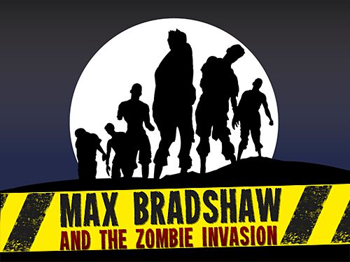 logo Max Bradshaw e invasão de zumbis