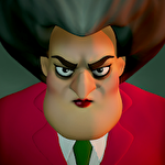 Scary teacher 3D icon