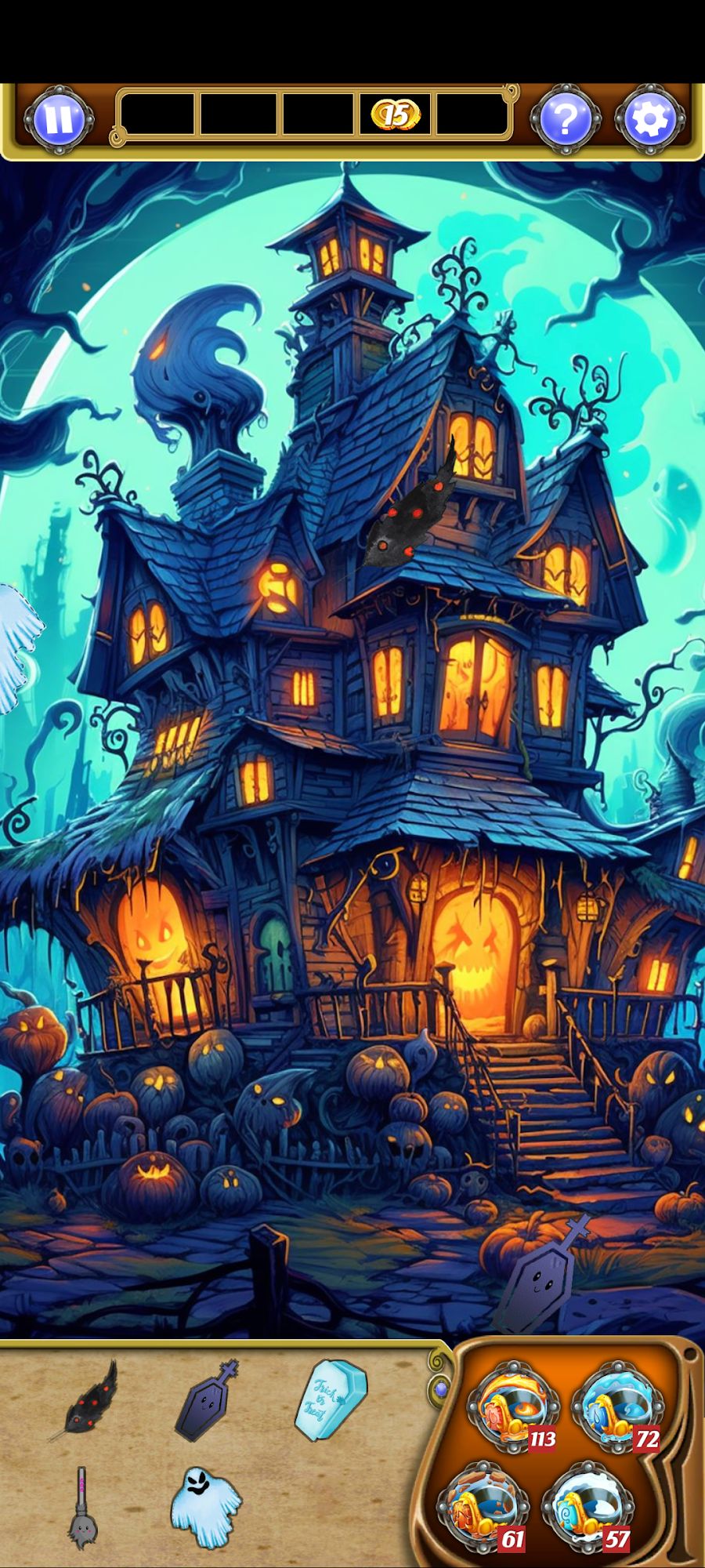 Hidden Object: Happy Halloween captura de tela 1