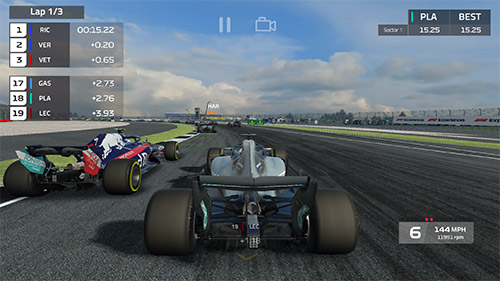 F1 mobile racing for Android