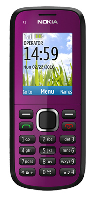 мелодії на дзвінок Nokia C1-02