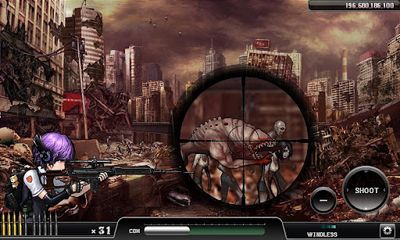 Ghost Sniper:  Zombie screenshot 1