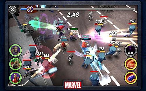 Online games Marvel: Mighty heroes