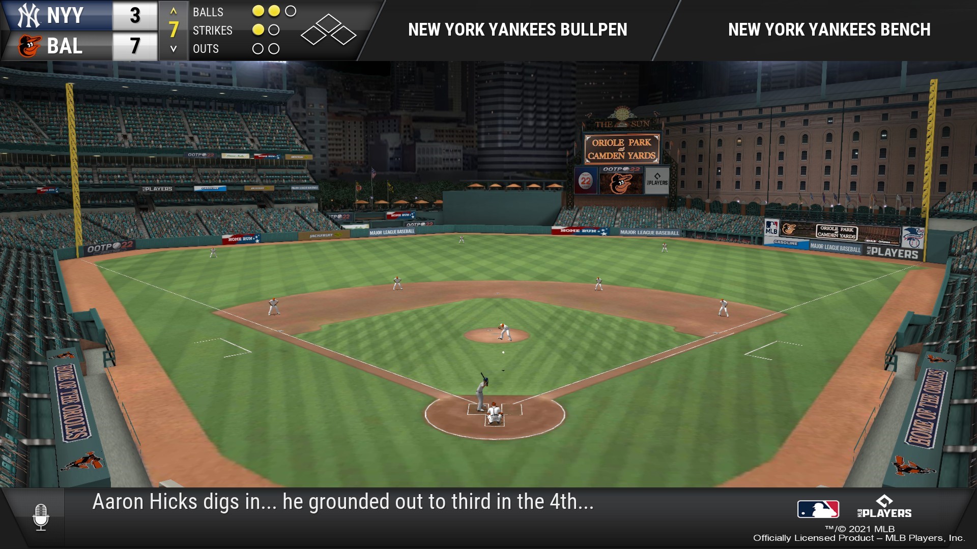 OOTP Baseball Go! для Android