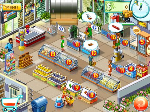 Supermarket mania 2 in Russian