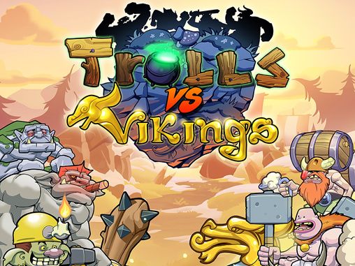 logo Trolls contra vikings