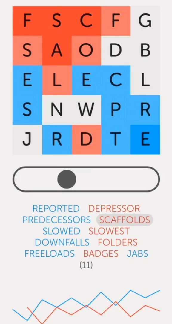 Letterpress - Word Game スクリーンショット1