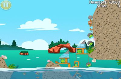 Angry Birds Estações: Aventuras em água